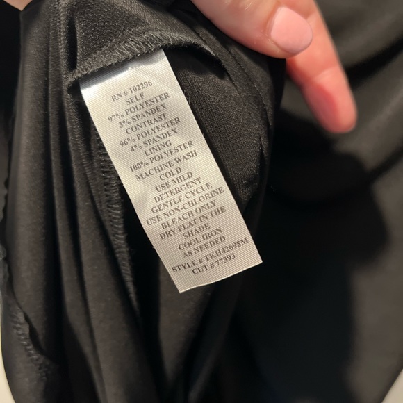 Connected Apparel Black Formal Long Dress - Picture 6 of 8